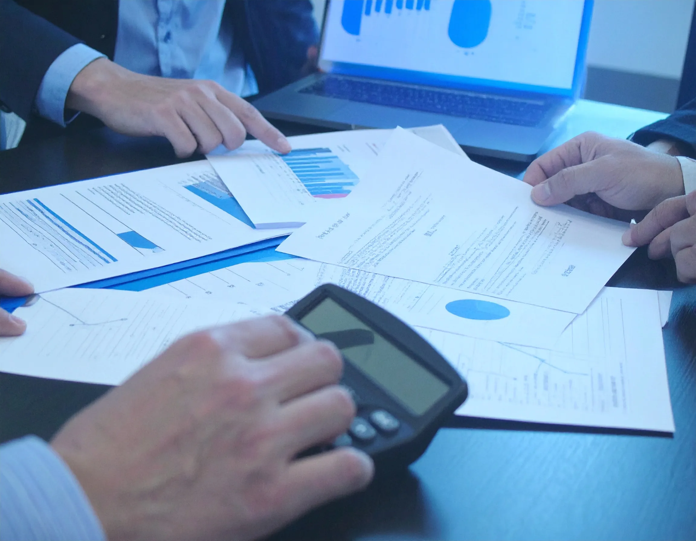 Self Assessment. Accountants carrying out self assessment work.