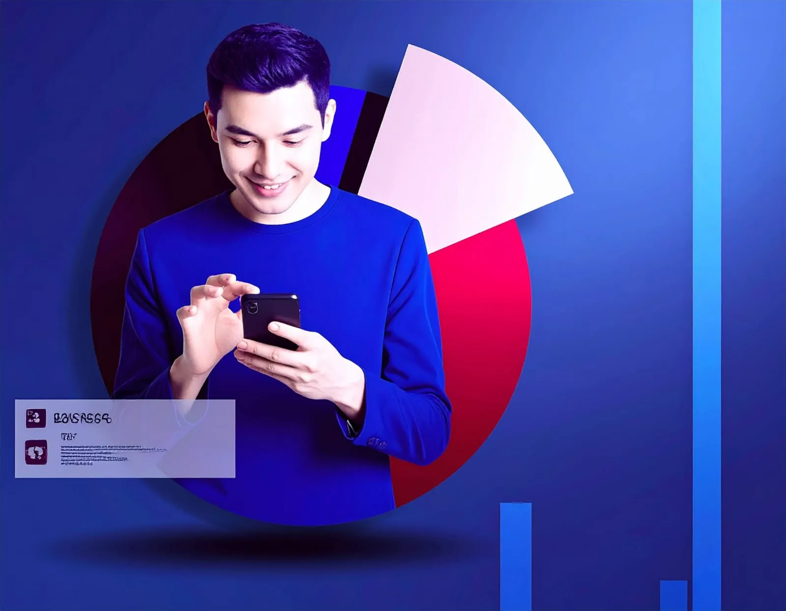 Accounting Benefits Image. A person happy with ClearView Accounting Services.